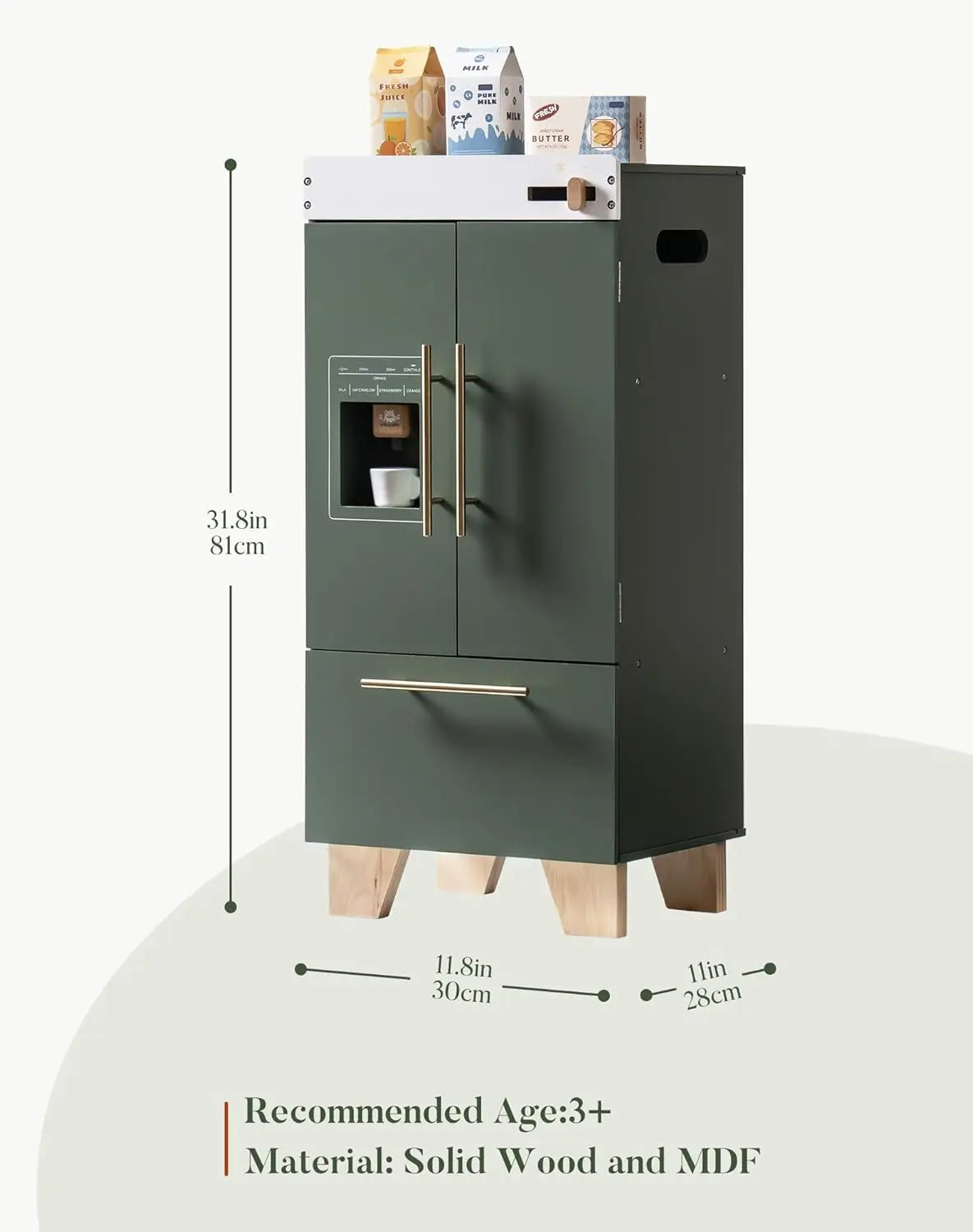 Vintage Wooden Play Kitchen