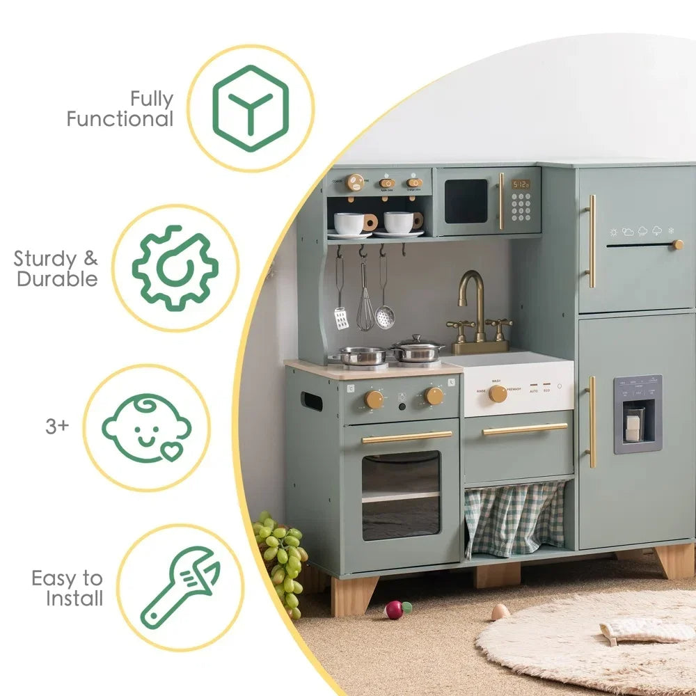 Robotime Robud Wooden Play Kitchen