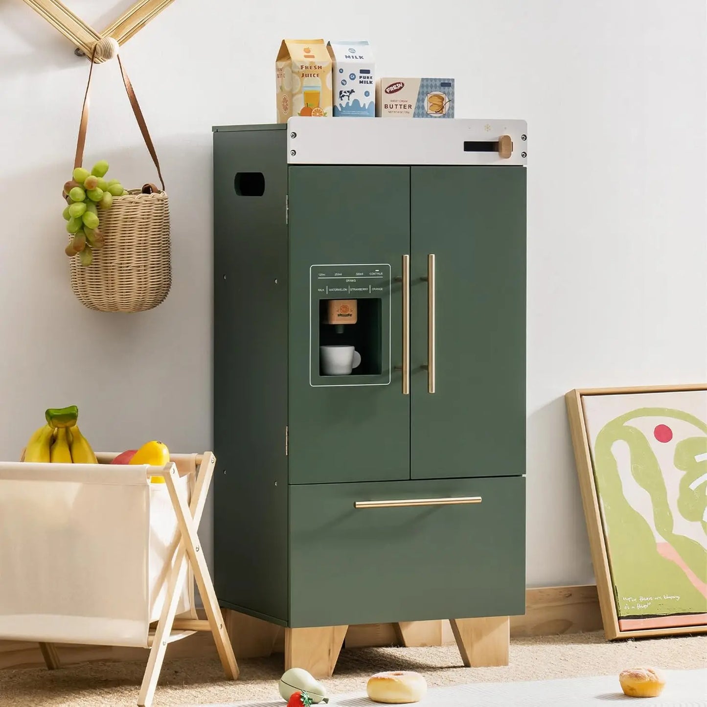 Vintage Wooden Play Kitchen