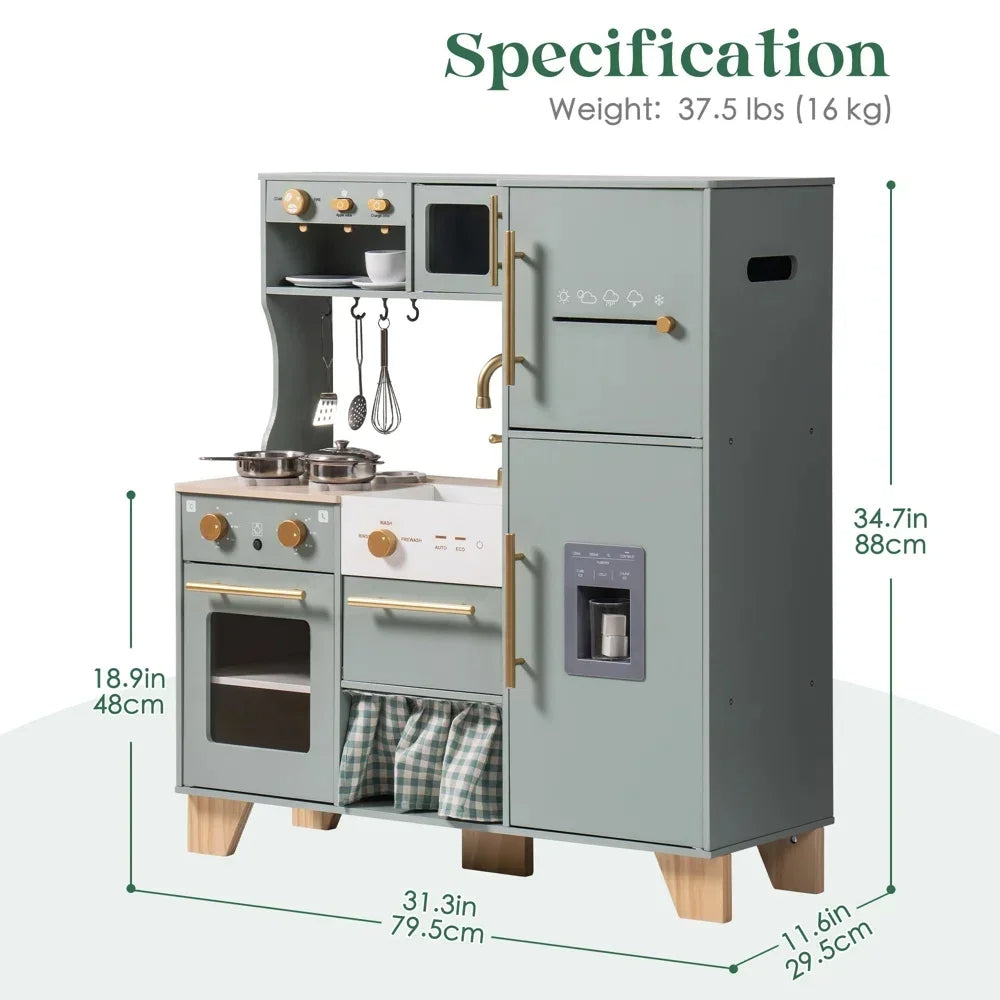 Robotime Robud Wooden Play Kitchen