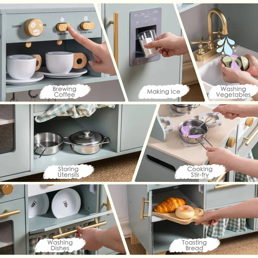 Robotime Robud Wooden Play Kitchen