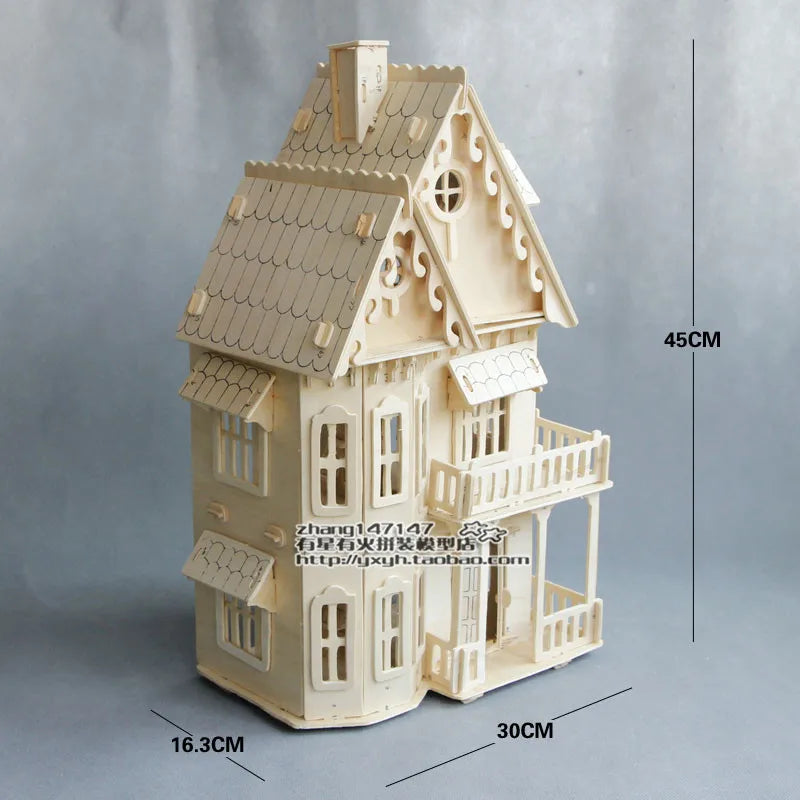 Wooden dollhouse miniature Furniture toy for dolls