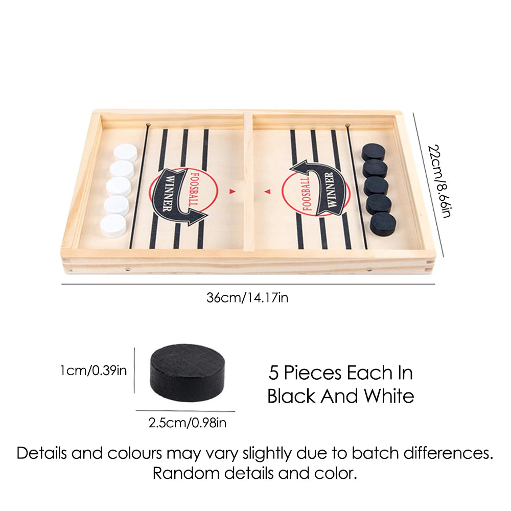Wooden Parent-child  Football Winner Games.