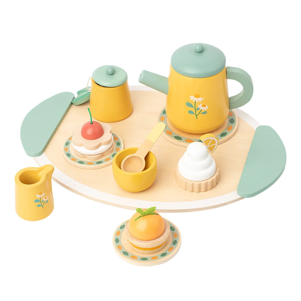 Children’s Wooden Royal Afternoon Tea Playset