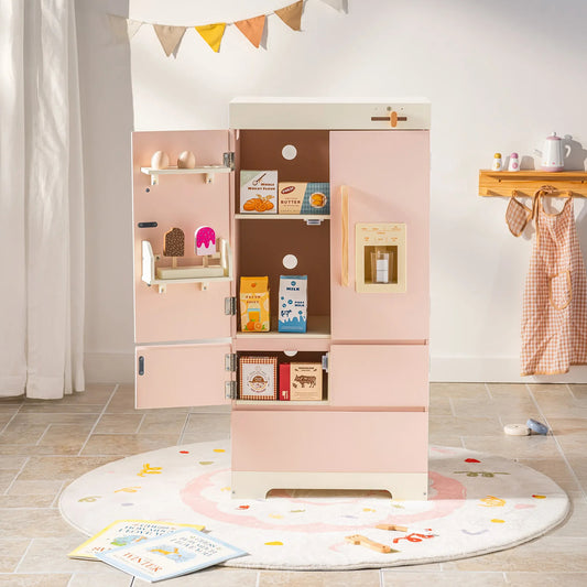 Kids Wooden Corner Kitchen Playset